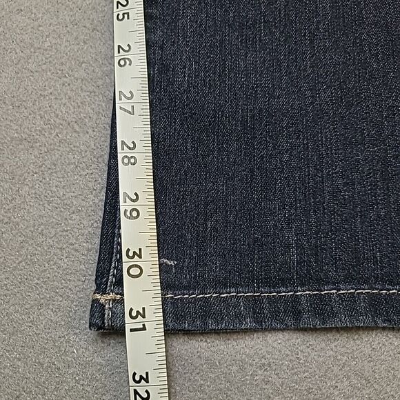 Vintage Nine West Womens Jeans 12 Boho Bootcut Indigo - Picture 6 of 16